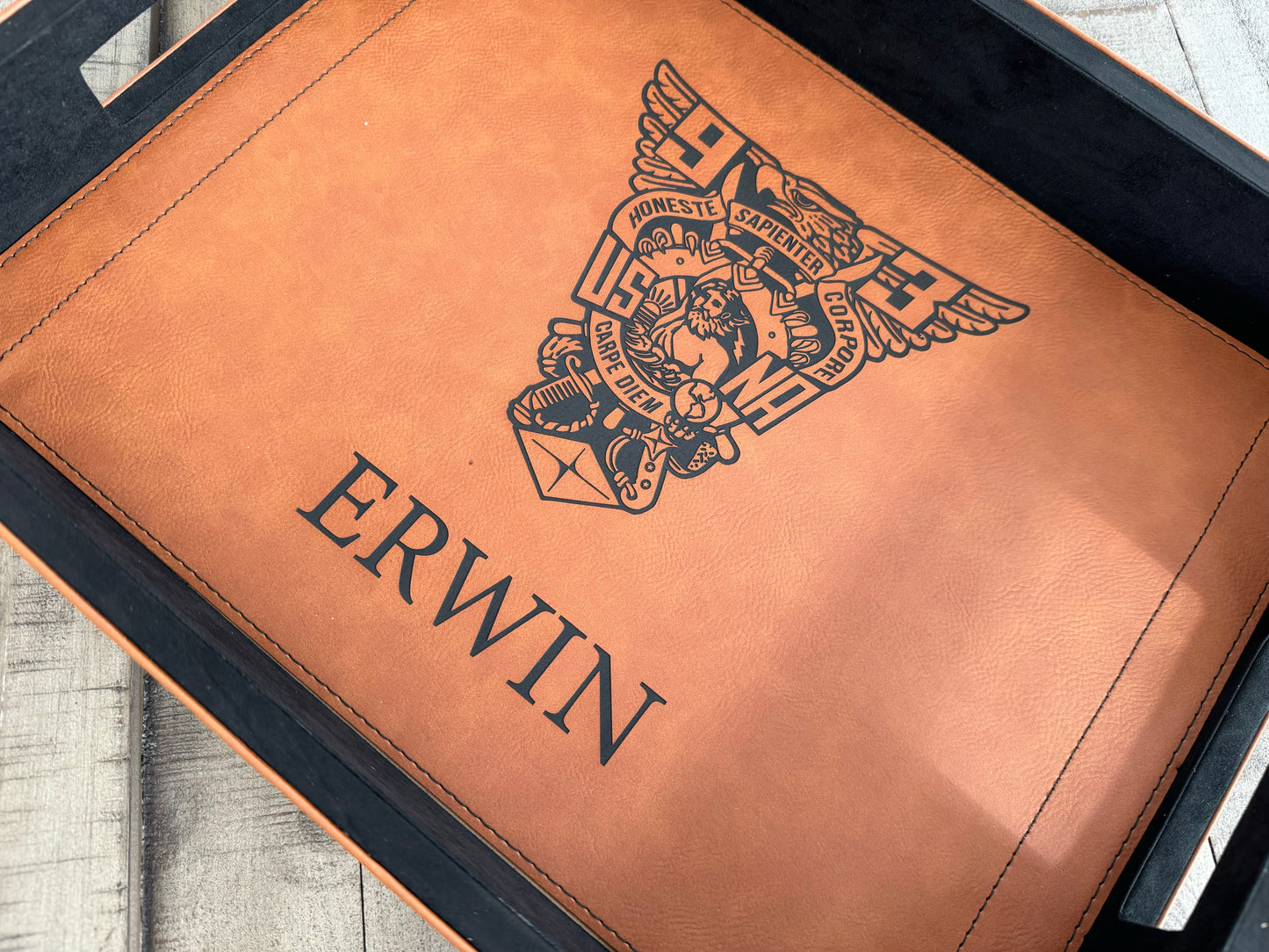 USNA 1993 Leatherette Tray