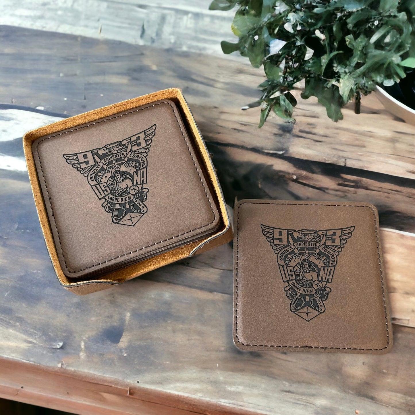 USNA 1993 Coaster Set