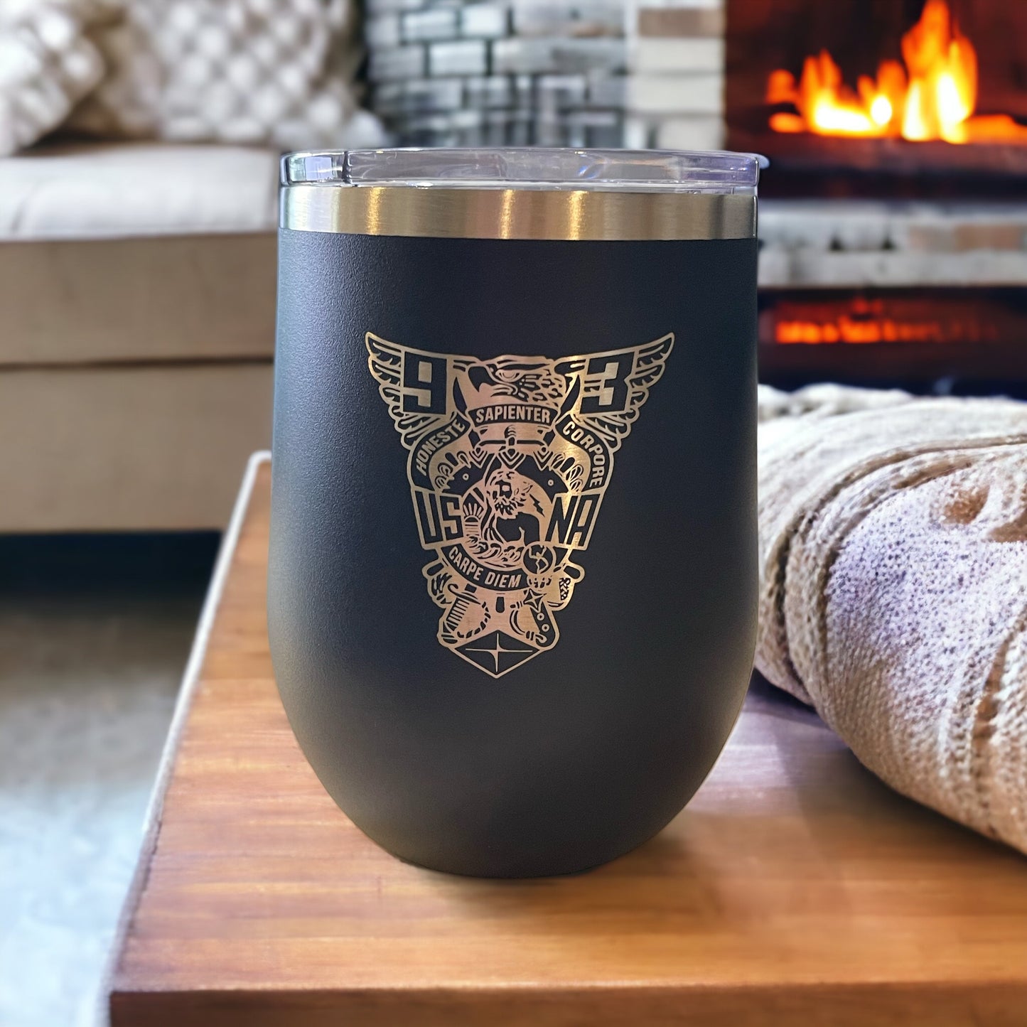 USNA 1993 30th Reunion Wine Tumbler - Free Personalization