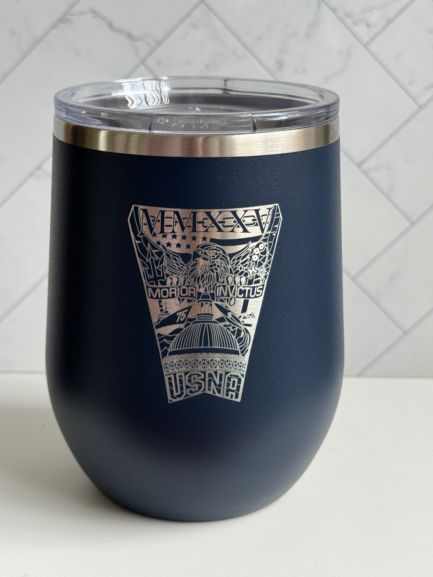 USNA Class 12oz Stemless