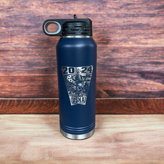 USNA Class 32oz Water Bottle