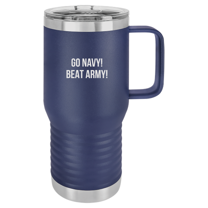 USNA Class 20oz Tumbler w/Handle